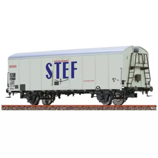 STEF Brawa 48340 refrigerated wagon - HO 1/87 - SNCF - EP IV