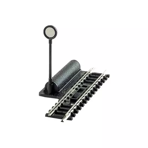 Alimentador de carril recto MINITRIX 14969 76,3 mm - N 1/160