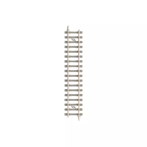 RAIL DROIT TRAVERSES BÉTON - MINITRIX 14505 - N 1/160 - CODE 60 - LONGUEUR 76,3MM - 2R