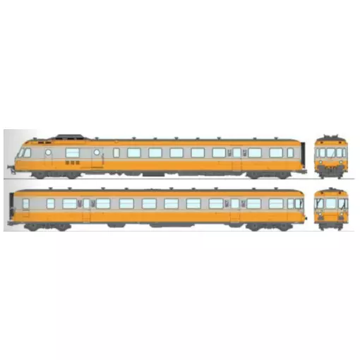 Autorail diesel RGP 1 X-2732 - Ree Modèles MB262SAC - HO 1/87 - SNCF/TEE - Ep IV - Digital sound - 3R