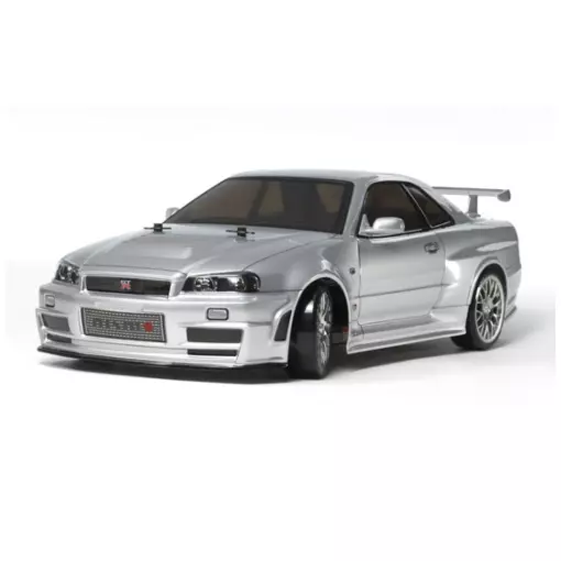 Voiture électrique - RC Skyline GT-R R34 drift en KIT - Tamiya 58605 - 1/10 