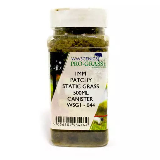 Bidon herbe statique 1 mm Patchy 500 ml - wwscenics WSG1044