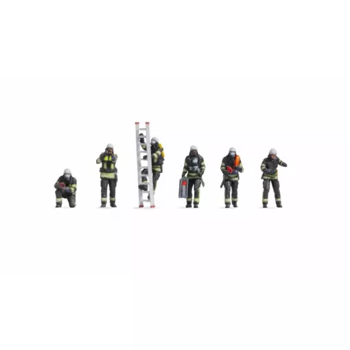 Lot de 6 Pompiers - Noch 35000 - N: 1/160