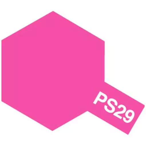 PS-29 Rose Fluo  pour carrosserie Lexan - TAMIYA 86029 - 100ML