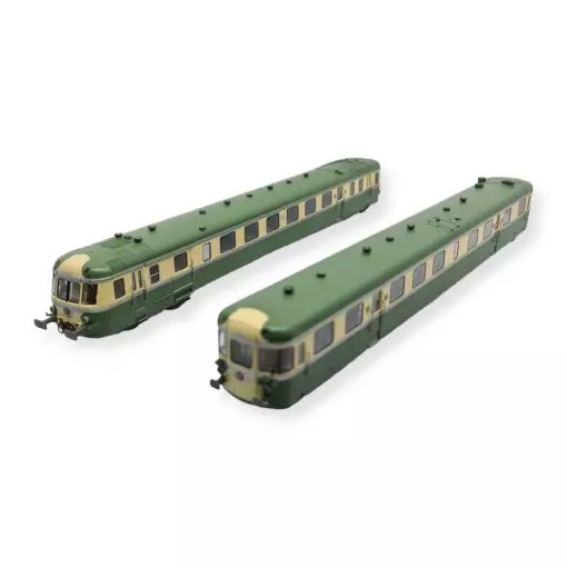 RGP II diesel railcar with trailer - Jouef HJ2418S - HO 1/87 - SNCF