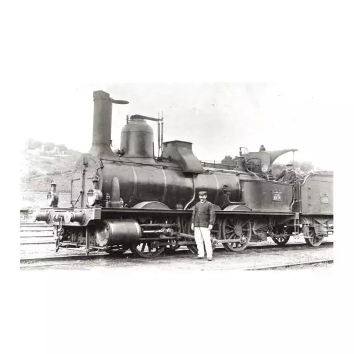 Dampflokomotive BR 030 'bourbonnais' ANALOG REE MODELES MB189 - HO 1/87