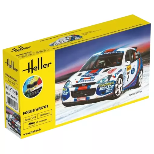 Ford Focus WRC 2001 - Heller 56196 - 1/43