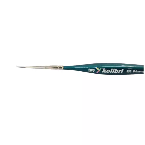 Kolinsky sable brush - Lacquered handle N°20-0 - KOLIBRI 0555/20-0