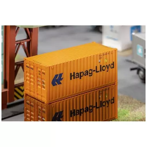 Geleverde container HAPAG-LLOYD
