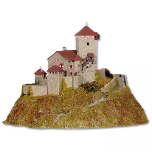 Château fort avec socle rocheux KIBRI 37304 -  N 1/160 - 340 x 280 x 230 mm