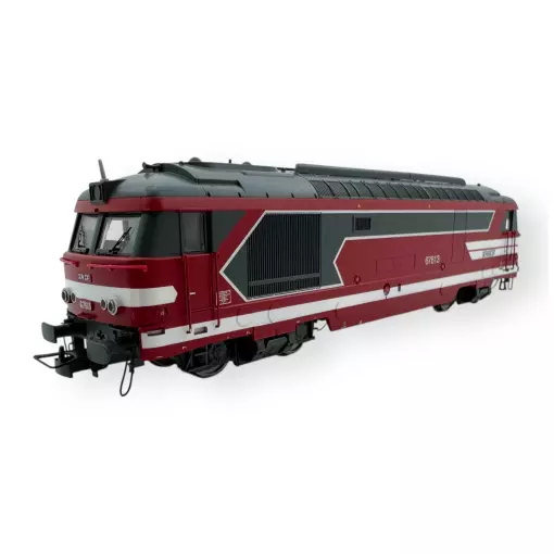 Locomotive Diesel BB 67613 "Capitole" - Jouef HJ2464 - HO 1/87 - SNCF - 2R - EP VI - Analogique