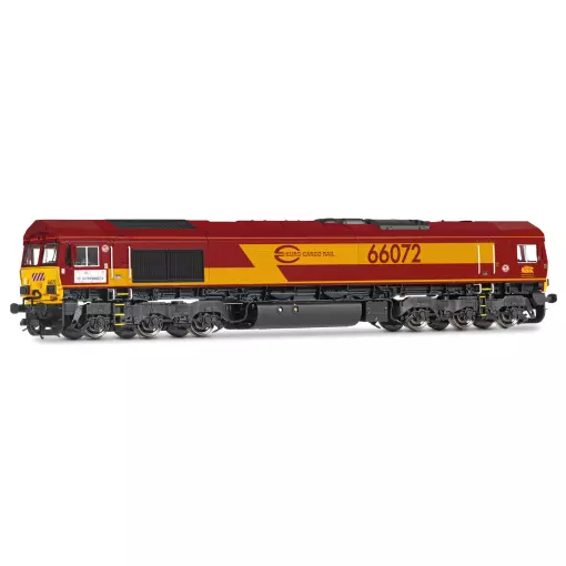 Locomotive diesel classe 66 - Arnold HN9081 - TT 1/120 - EP VI - Analogique