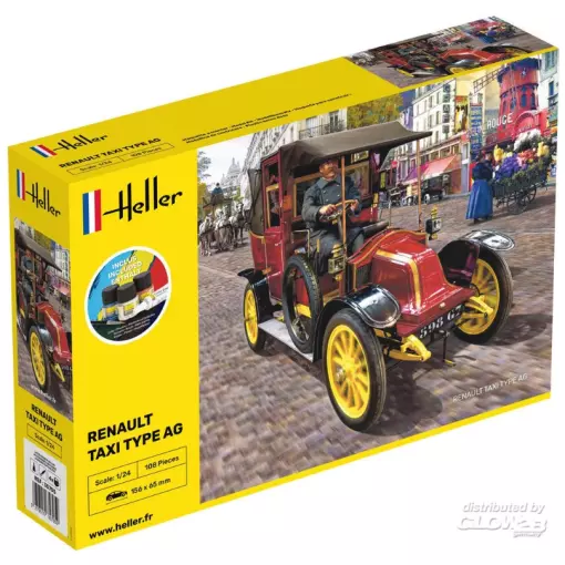 Renault Taxi Type AG - HELLER 35705 - 1/24