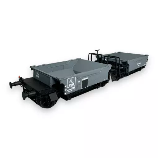 Couplage de Wagons à Ballast VVsuw 953118 - R37 43100 - HO 1/87 - AL - EP II