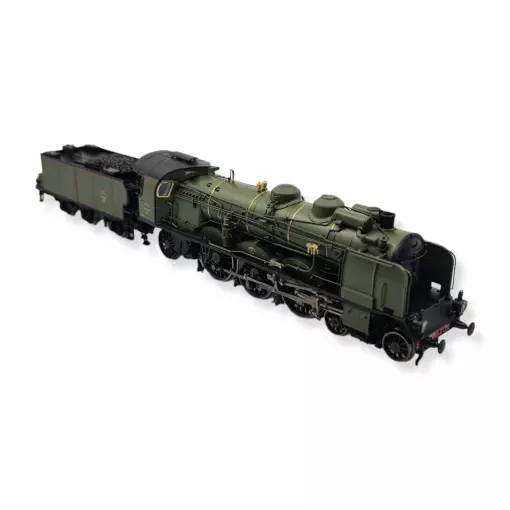 231 D 229 DC stoomlocomotief - REE MODELES MB138 - PLM - HO 1/87 - EP II