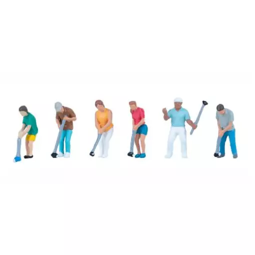 Mini golf players - Faller 151693 - HO 1/87