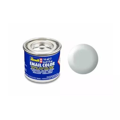Peinture Émail Revell Gris Clair Satiné RAL 7035. 14ml - REVELL 32371