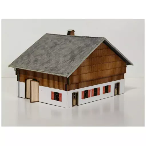 Ferme Comtoise Maquette - Bois Modélisme 106001 - HO 1/87