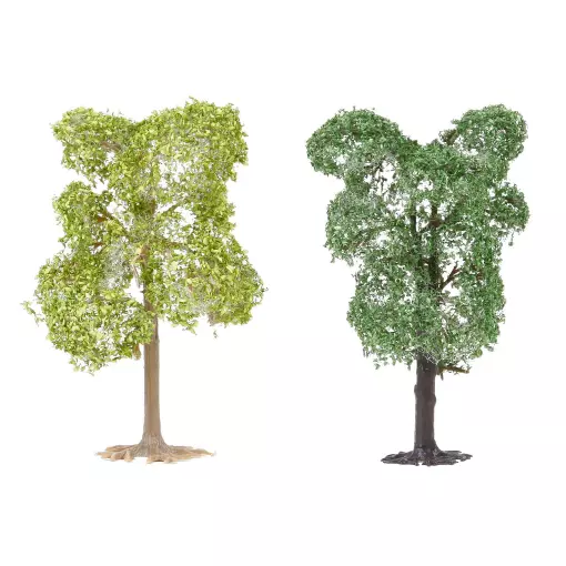 2 arbres - Poiriers Faller 181804 - HO - N - TT - 90 & 110 mm