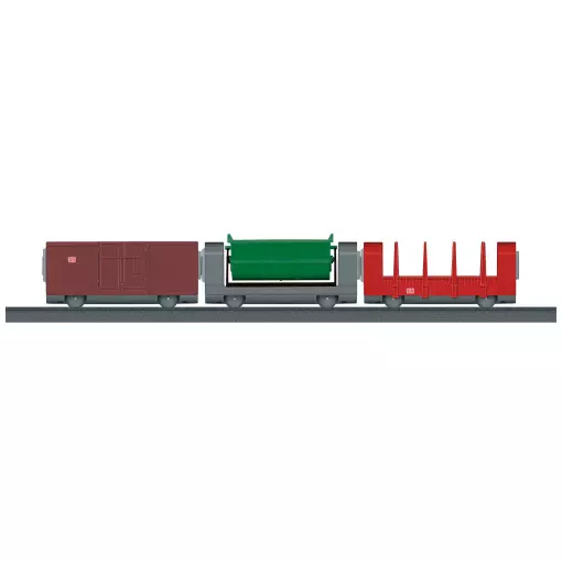 Kit 3 wagons pour train de marchandises MARKLIN MY WORLD 44100 - HO 1/87