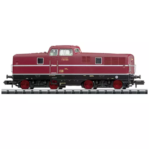 Locomotive diesel série V 80 MiniTrix 16801 - N 1/160 - DB - EP III