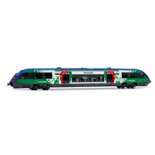 Autorail Diesel X73500 TER Limousin - Jouef HJS2467S- SNCF - HO 1/87 - EP VI - 2R - Digital Sound