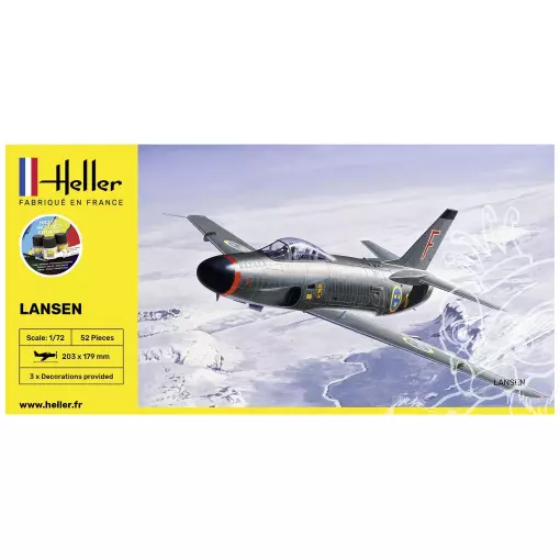 Kit de démarrage - Avion Lansen - Heller 56343 - 1/72