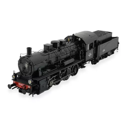 Steam locomotive 040D "Metz" Jouef 2404S - HO 1/87 - SNCF - EP III