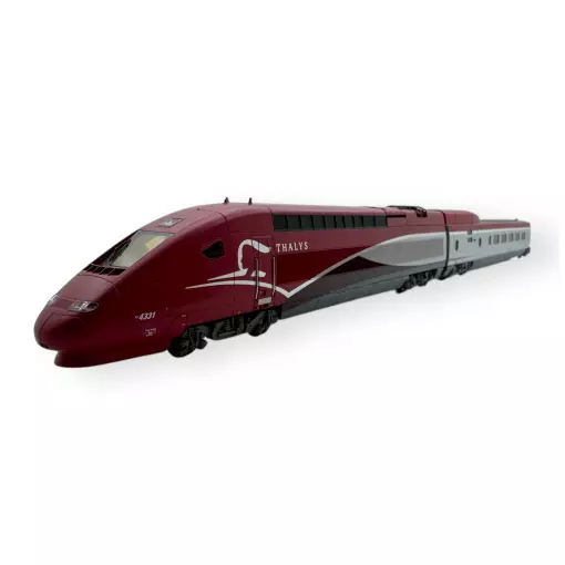 TGV complet Thalys PBKA + 23466 + 23467 + 23468 - Trix 22371 - HO 1/87 - SNCF - Ep VI - Analogique - 2R