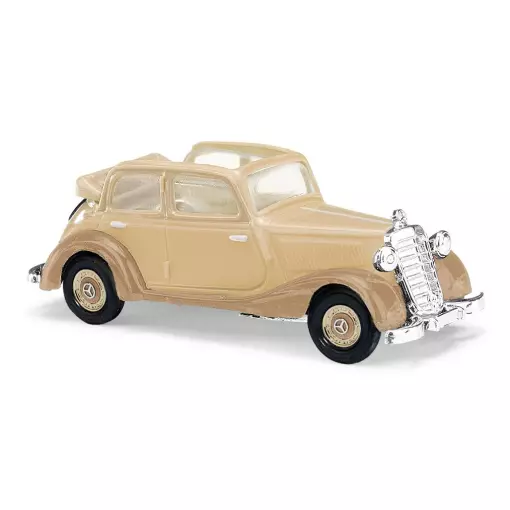 Mercedes MB 170 V cabriolet cream caramel BUSCH 41447- HO 1/87