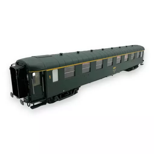 Reisezugwagen OCEM 29 glatte Wände A8 - Models World 40942 - HO 1/87 - SNCF - Ep IV - 2R