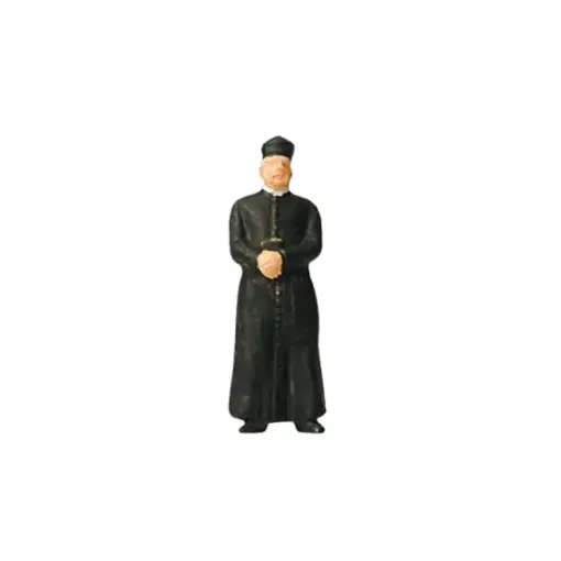 Priest wearing a cassock