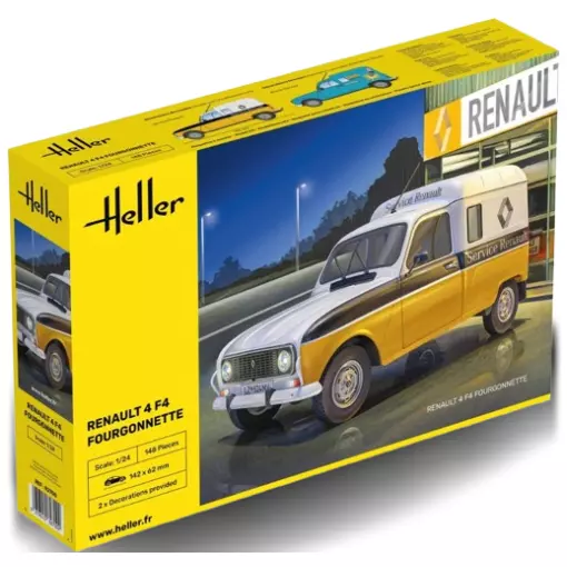 Renault 4 Fourgonnette - Heller 82700 - 1/24