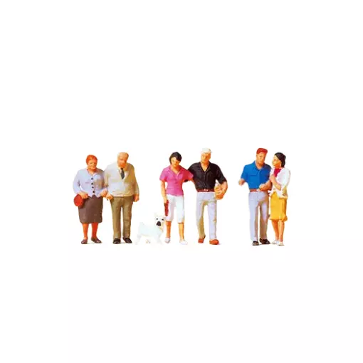 Couples, dog