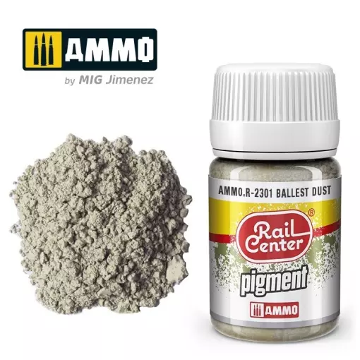 Effet Poussière Réaliste pour Ballast et Infrastructures R-2301 - AMMO 4602301 - 35ml
