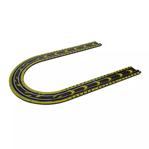 Pack d'extension de circuits - Micro SCALEXTRIC G8045 - S 1/64 - Voies droites & voies courbes