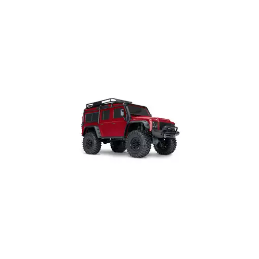 TRX-4 Defender Rouge - Traxxas 82256-4-RED - 1/10