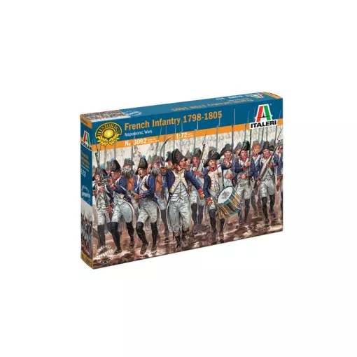 Infanterie française 1798-1805 - Guerres napoléoniennes - Italeri 6092 - 1/72