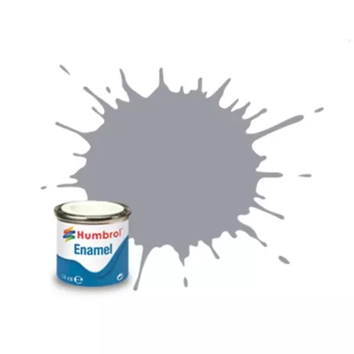 Humbrol AA0713 - 14 mL Light Grey Matt Cellulose Paint N°64