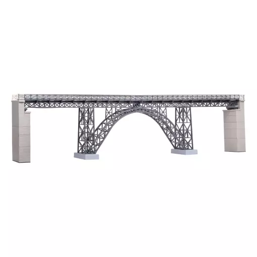 Müngstertal viaduct KIBRI 39704 with steel beam - HO 1/87 - 675 x 65 x 165 mm