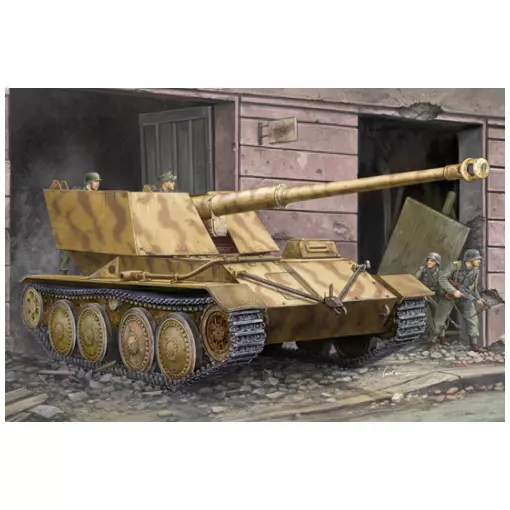 Krupp/Ardelt Waffentrager 88mm - Pak-43 - Trumpeter 01587 - 1/35