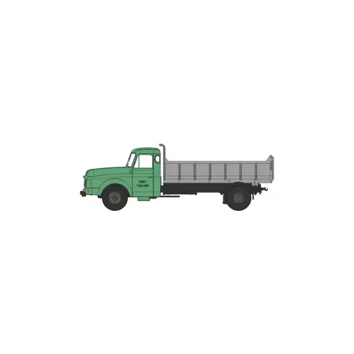 Camion Willeme Benne Haute « FURET-VIALLARD » - Ree Modèles CB196 - HO 1/87