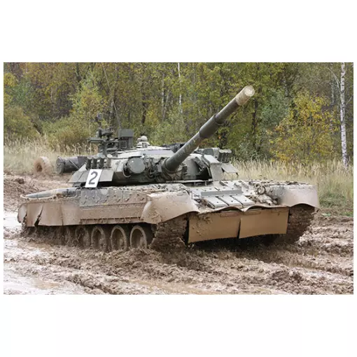 Char de combat - T-80U Russe CCP - Trumpeter 09525 - 1/35