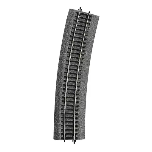 Curved Rail - R10 888mm 15° - ROCO 42528 - HO 1/87 - Code 83 [ROCO LINE]