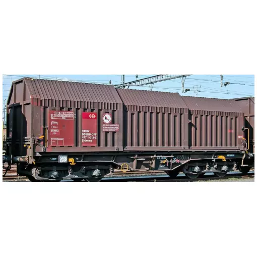 Boxcar - Brawa 51015 - HO 1/87 - SBB - EP V - 2R