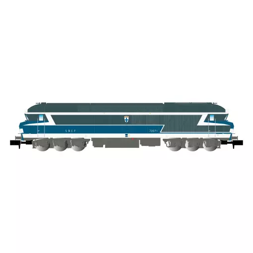 Locomotive diesel CC 72071 "Marseille" - Arnold HN2651S - N 1/160 - SNCF - EP IV - DCC Son