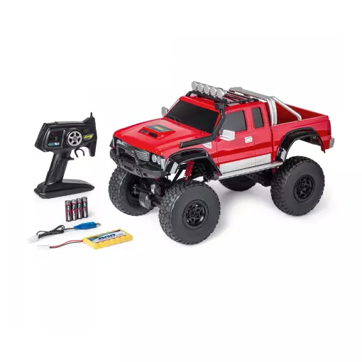 Pick-Up Crawler - 2.4G 100% RTR Rouge - Carson 500404240 - 1/8Pick-Up Crawler - 2.4G 100% RTR Rouge - Carson 500404240 - 1/8