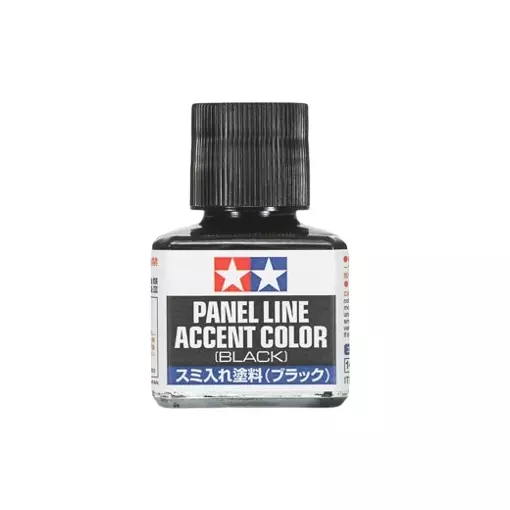 Jus de Finition Enamel Noir - TAMIYA 87131 - 40 mL