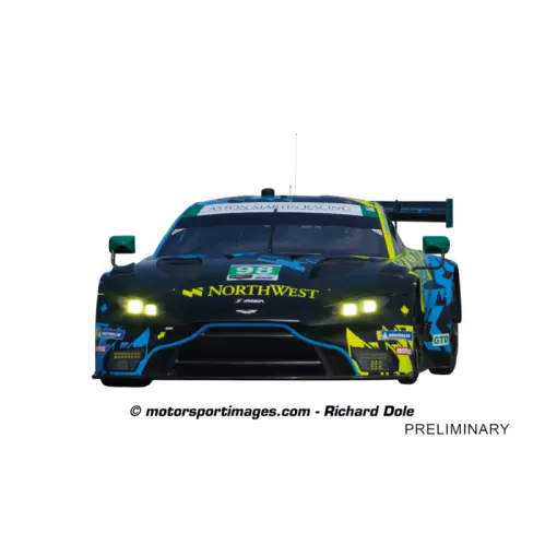 Aston-Martin Vantage GT3 (Northwest, No.98) Rolex 24H - Carrera Evolution 27783 - I 1/32 - Analogique