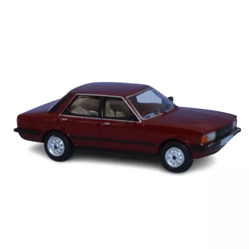 Ford Taunus TC3 berline, rouge foncé, 1979 - PCX87 870696 - HO 1/87